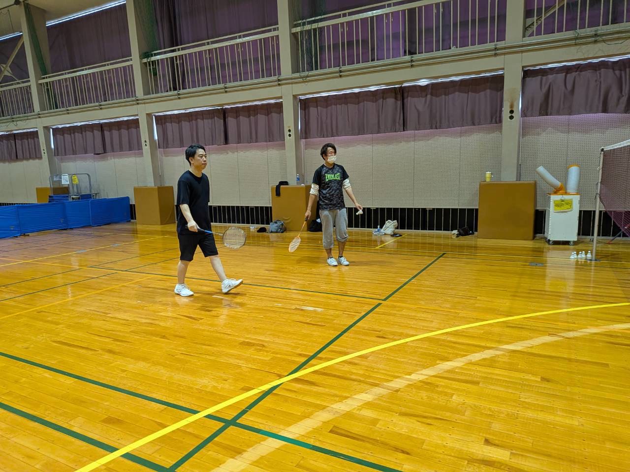 体育館での活動